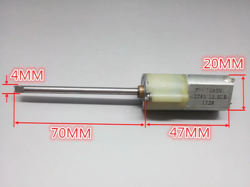 

New 15pcs All metal gear 130 motor gear reducer motor Long axis high Quality