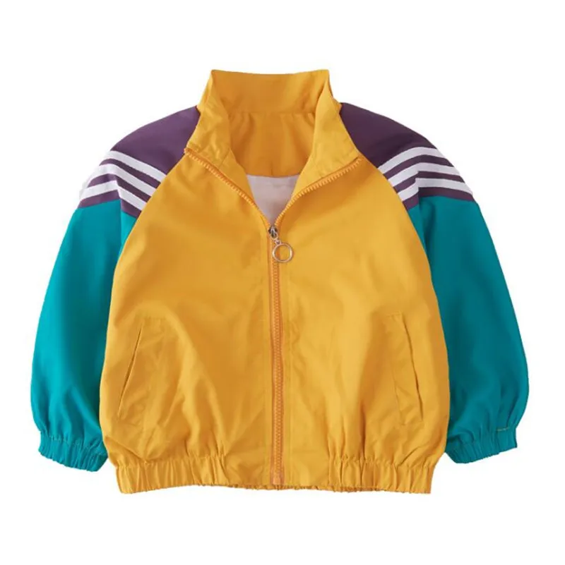 Weoneit/пальто для девочек детская куртка Одежда сезон весна-осень Модное детское