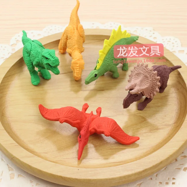 1 шт. обучающий ластик для животных из мультфильма Зоопарк Динозавр Парк Юрского