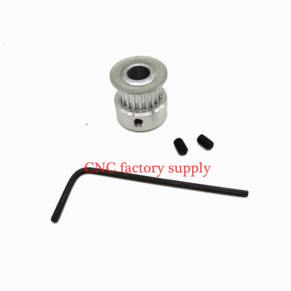 1pc GT2 alumium timing pulley 20teeth bore 5mm 6mm 6.35mm 8mm fit for belt width CNC 3D printer | Обустройство дома