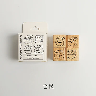 A1 Винтажная Серия животных Деревянный штамп DIY ремесло деревянные резиновые штампы для stationery канцелярские принадлежности Скрапбукинг Стандартный штамп - Цвет: A1