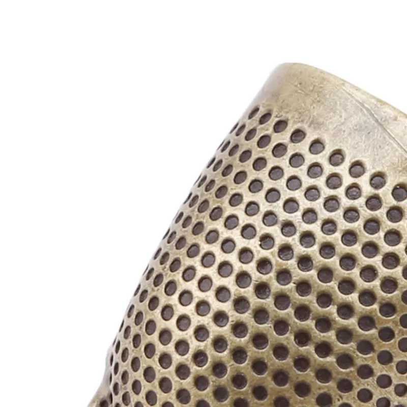 Горячая новинка античный металлический латунный наперсток для шитья игольчатые