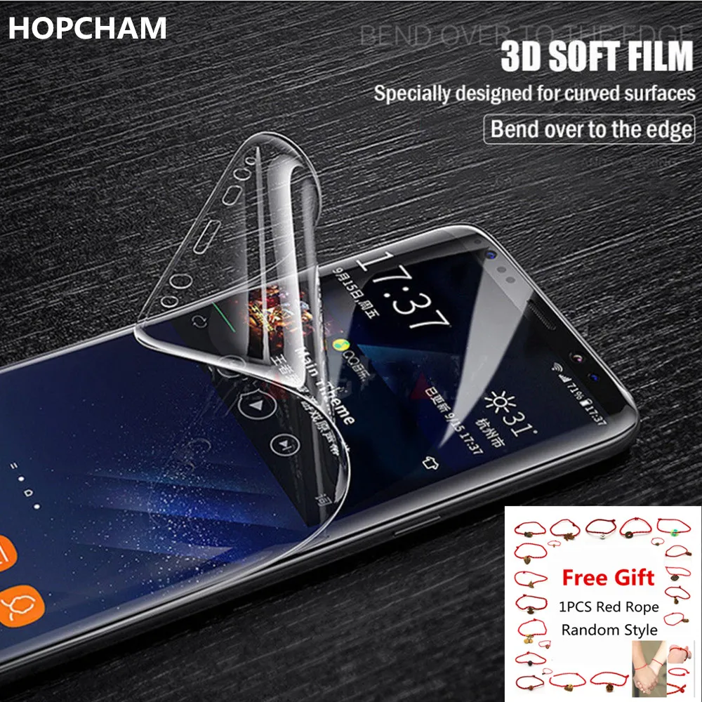 HOPCHAM ТПУ Защитная пленка для Samsung Galaxy S9 S8 S7 Edge Note 8 Взрывозащищенная Plus (не
