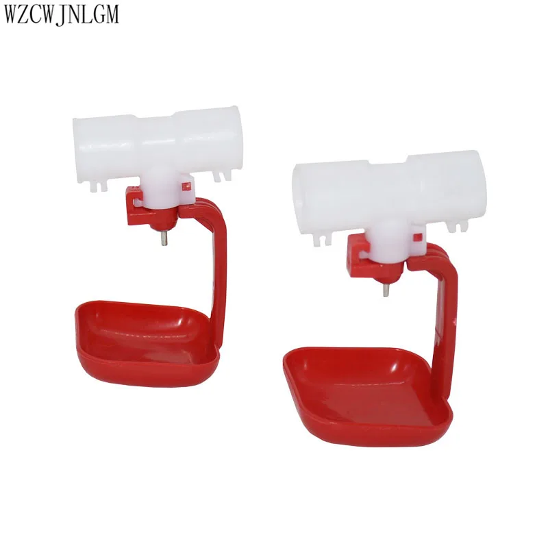

Poultry Birds and Ducks Automatic single cup Water dispenser 25mm Drinking cups Breeding equipment Poultry products 20pcs