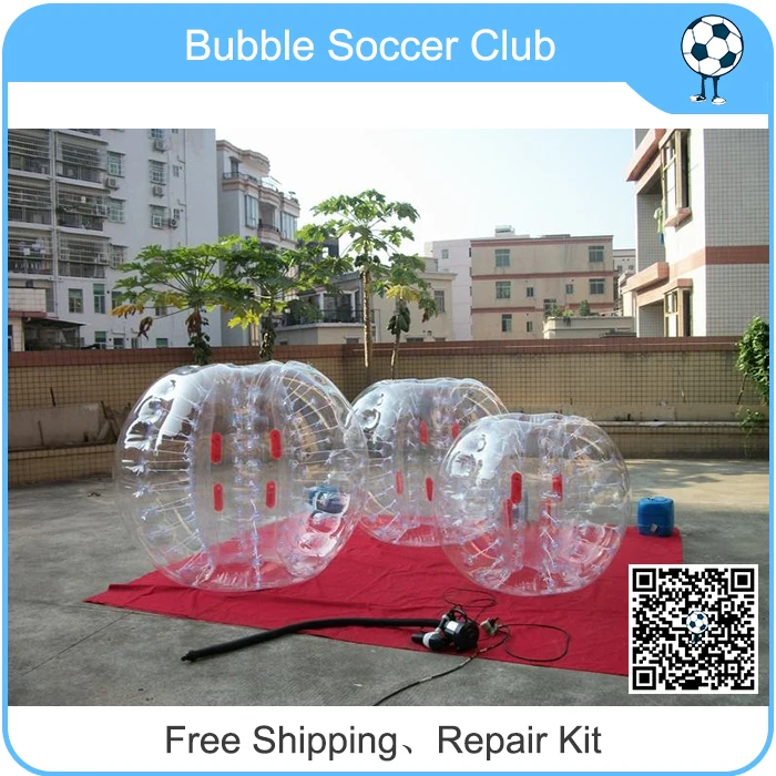 Дешевая цена! 1 2 м надувной бампер мяч/пузырь футбол/тело Зорбинг пузырь мяч для