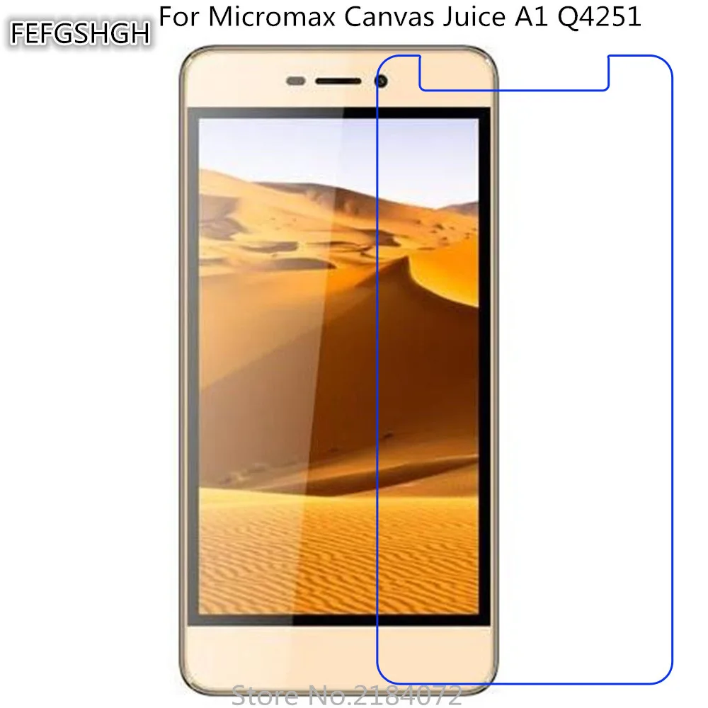 Закаленное стекло для Micromax Canvas Juice A1 Q4251 Взрывозащищенная защитная пленка экрана