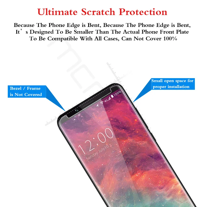 MCMEME для UMIDIGI S2 Pro закаленное стекло 9H 2.5D тонкая HD Прозрачная защитная пленка S 8 Lite