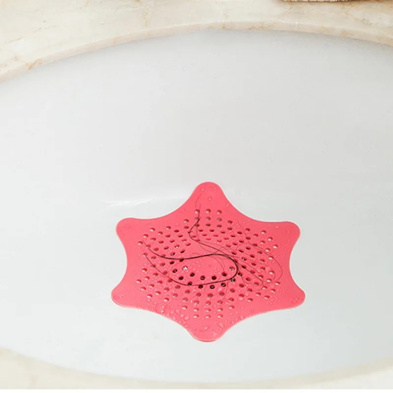 Hoomall Star Sewer Outfall Strainer Bathroom Sink Filter Anti-blocking Floor Drain Hair Stopper Catcher Kitchen Tools | Дом и сад
