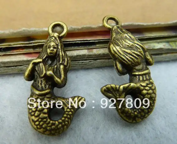 Бесплатная доставка ювелирных изделий соединения древняя бронзовая 12 * 23 мм 20