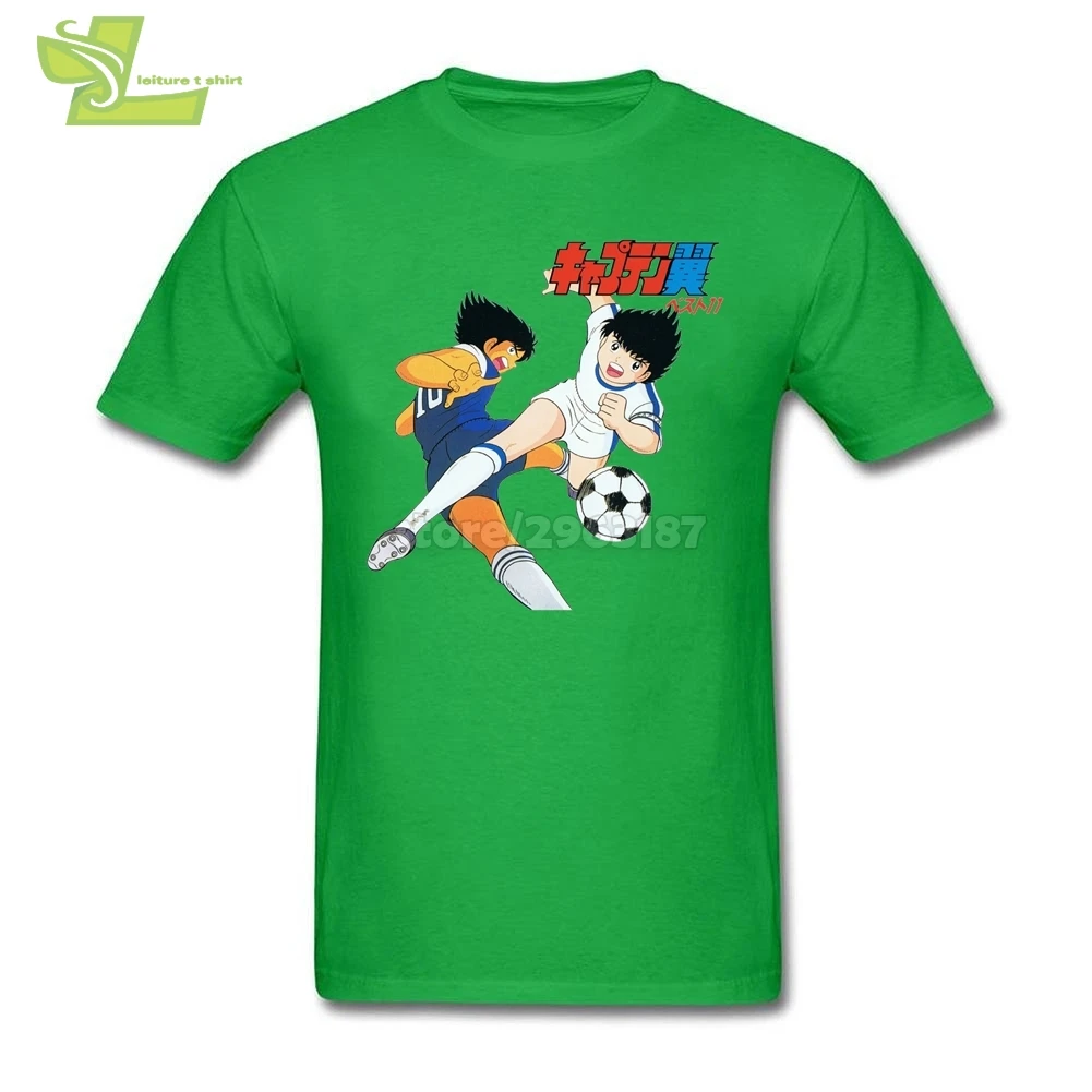 Captain Tsubasa для костюмированной вечеринки по японскому Аниме футболки Для мужчин с