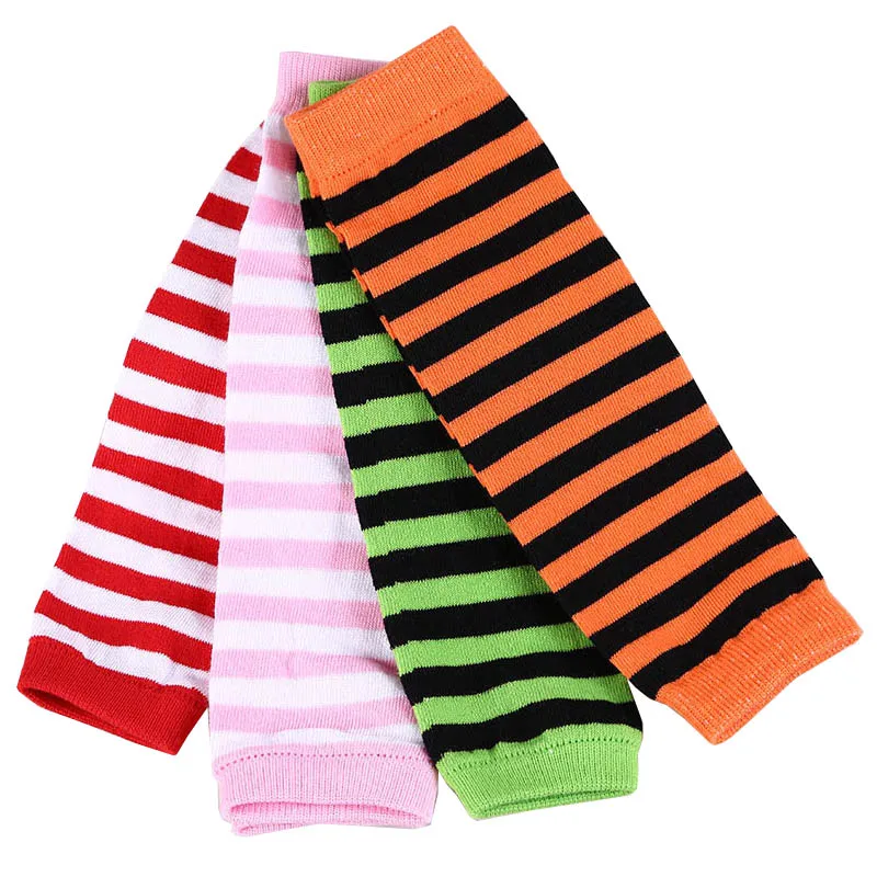 Новые модные горячие продажи детские ботинки для девочек гетры полосатые