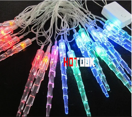 Из светодиодов сосулька 2 Вт уличный фонарь рождественские огни украшения