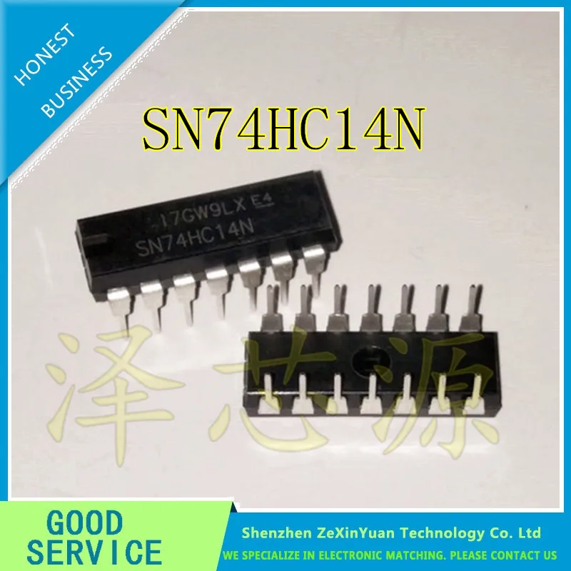 20 шт./лот SN74HC14N DIP-14 SN74HC14 74HC14N 74HC14 Новый