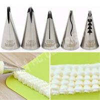 new top russian icing piping nozzles tips fondant cake decorating baking tool