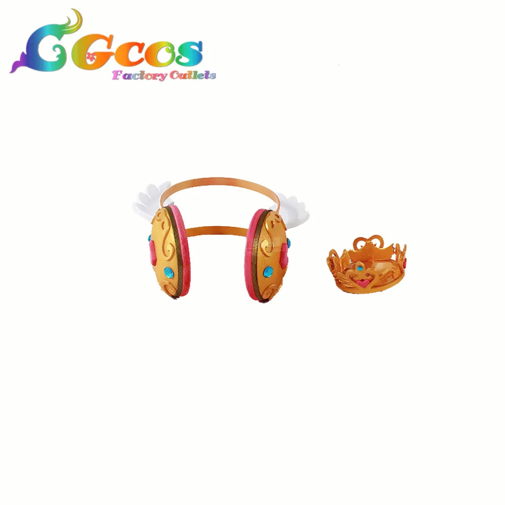 CGCOS Fress Shipping Cos косплей реквизит Pripara маррионет Mu наушники орнамент Корона