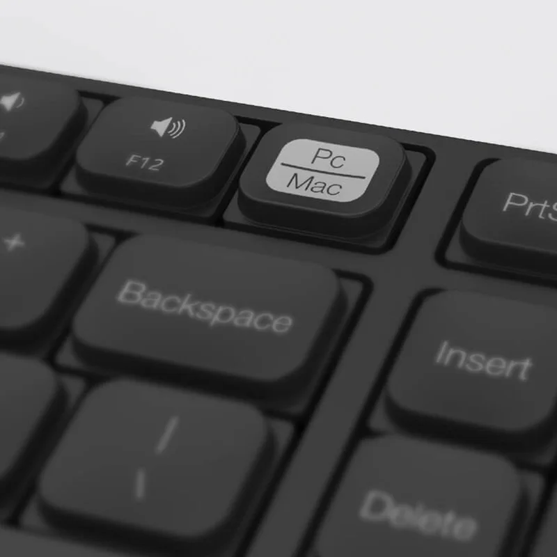 Xiaomi MIIIW, беспроводная клавиатура, мышь, набор, 104 клавиш, Офисная система Windows/Mac, 2,4 ГГц, IPX4, Водонепроницаемая клавиатура с одним ключом