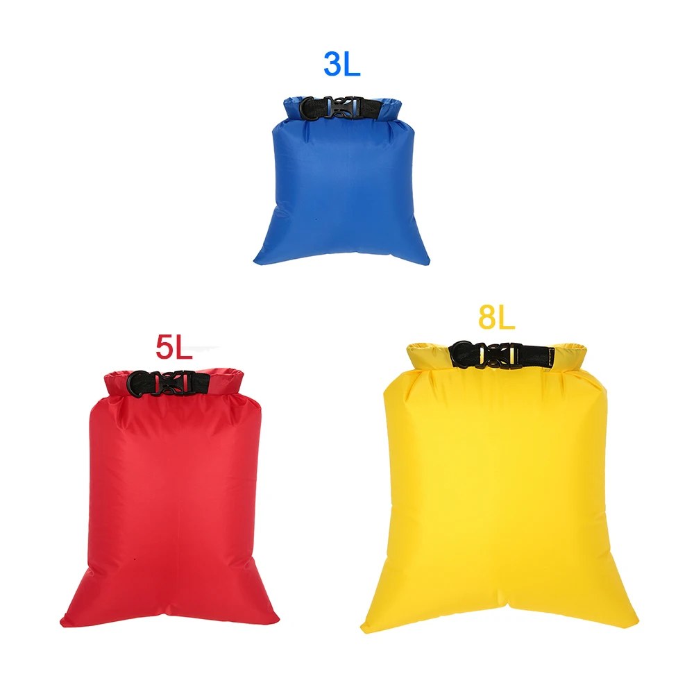 Портативный 3 шт./компл. Складная легкая переноска водонепроницаемая сумка для