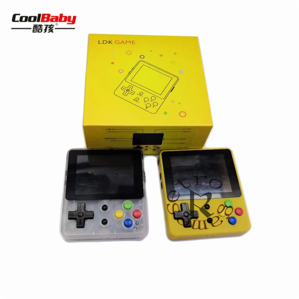 

LDK game 2.6inch Screen Mini Handheld Game Console Nostalgic Children Retro game Mini Family TV Video Consoles