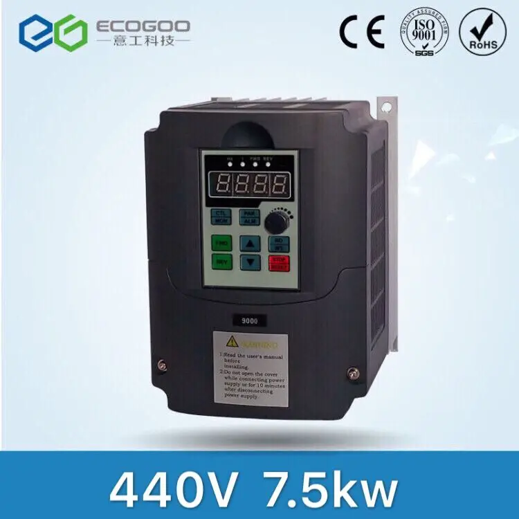 

7.5kw 440V трехфазный регулятор скорости двигателя для вентилятора