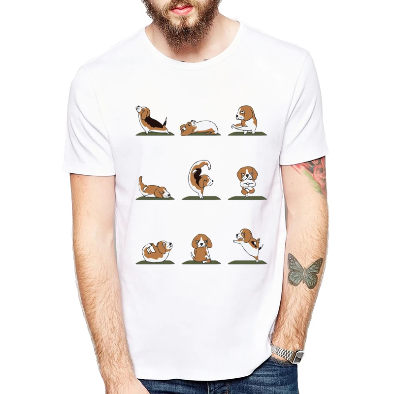 Новейшая модная мужская футболка с животным дизайном Английский бульдог