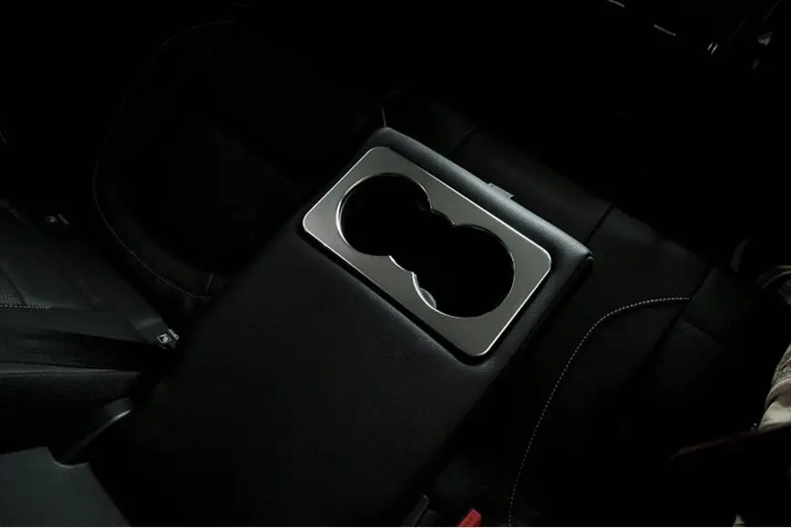 Для Jaguar F-RitmoX761 2016 2017 матовая ABS plastica Cromata заднего сиденья Copertura в Vetro делла Tazza ди Acqua