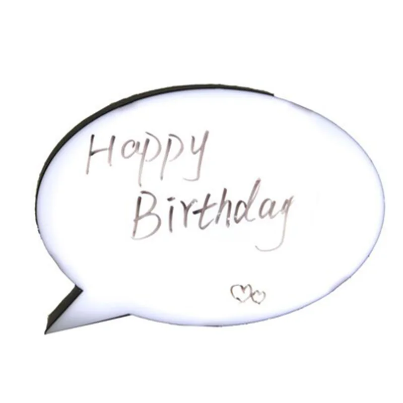 Q type message light box DIY creative fashion can wipe birthday party confession Christmas carnival toy LED supplies | Лампы и