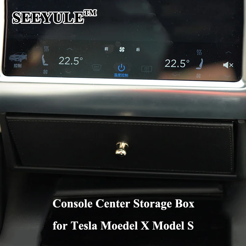 

1 шт., коробка для хранения центральной консоли автомобиля Tesla Model X