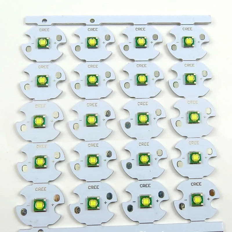 2 шт./лот 10 Вт Высокая мощность CREE XML XM-L T6 LED U2 холодный белый красный зеленый синий