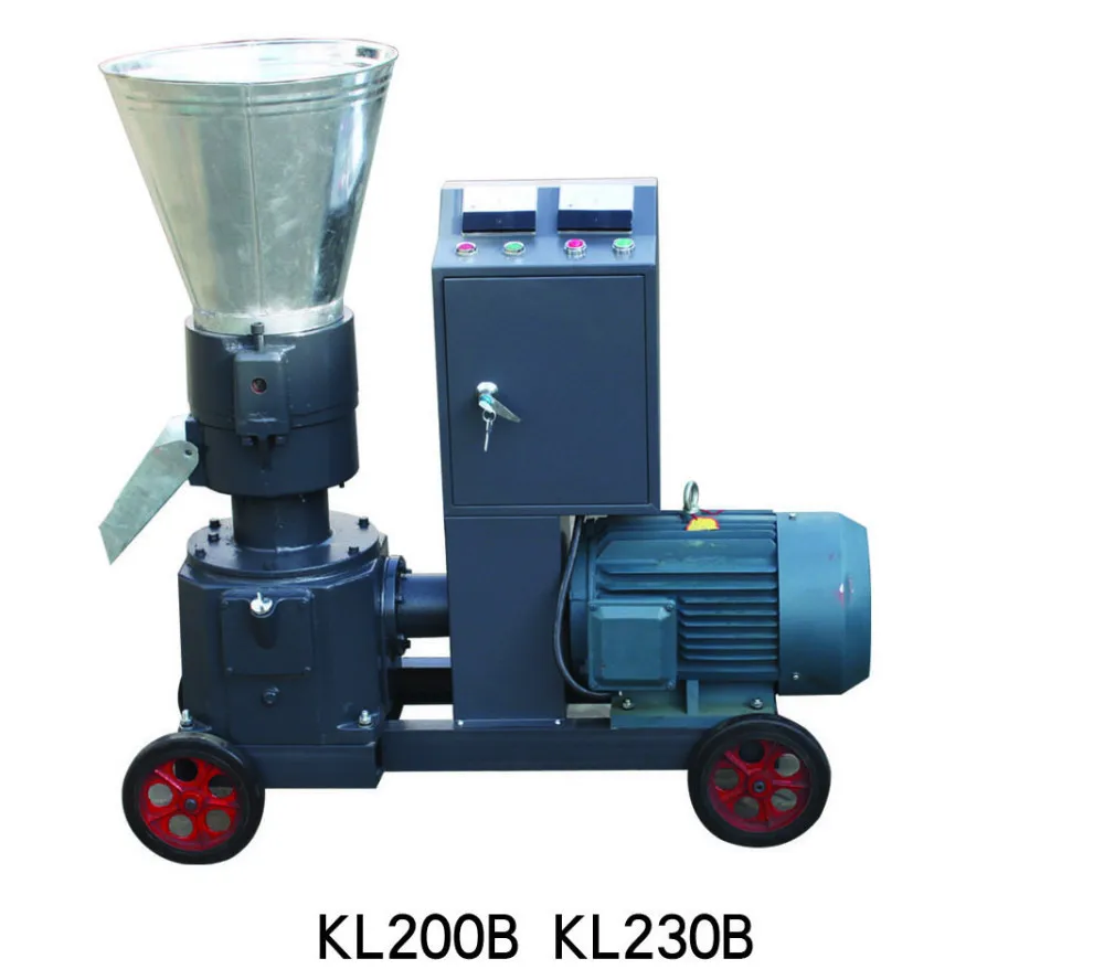Машина для производства кормовых гранул KL150B 4 кВт + молотковая мельница CF198B