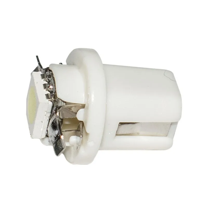 10 шт. T5 B8.5D 509T 1 SMD 5050 светодиодный автоматический индикатор приборной панели прибор светильник Speedo тире лампы B8.5 автомобильный клиновидный для салона лампы