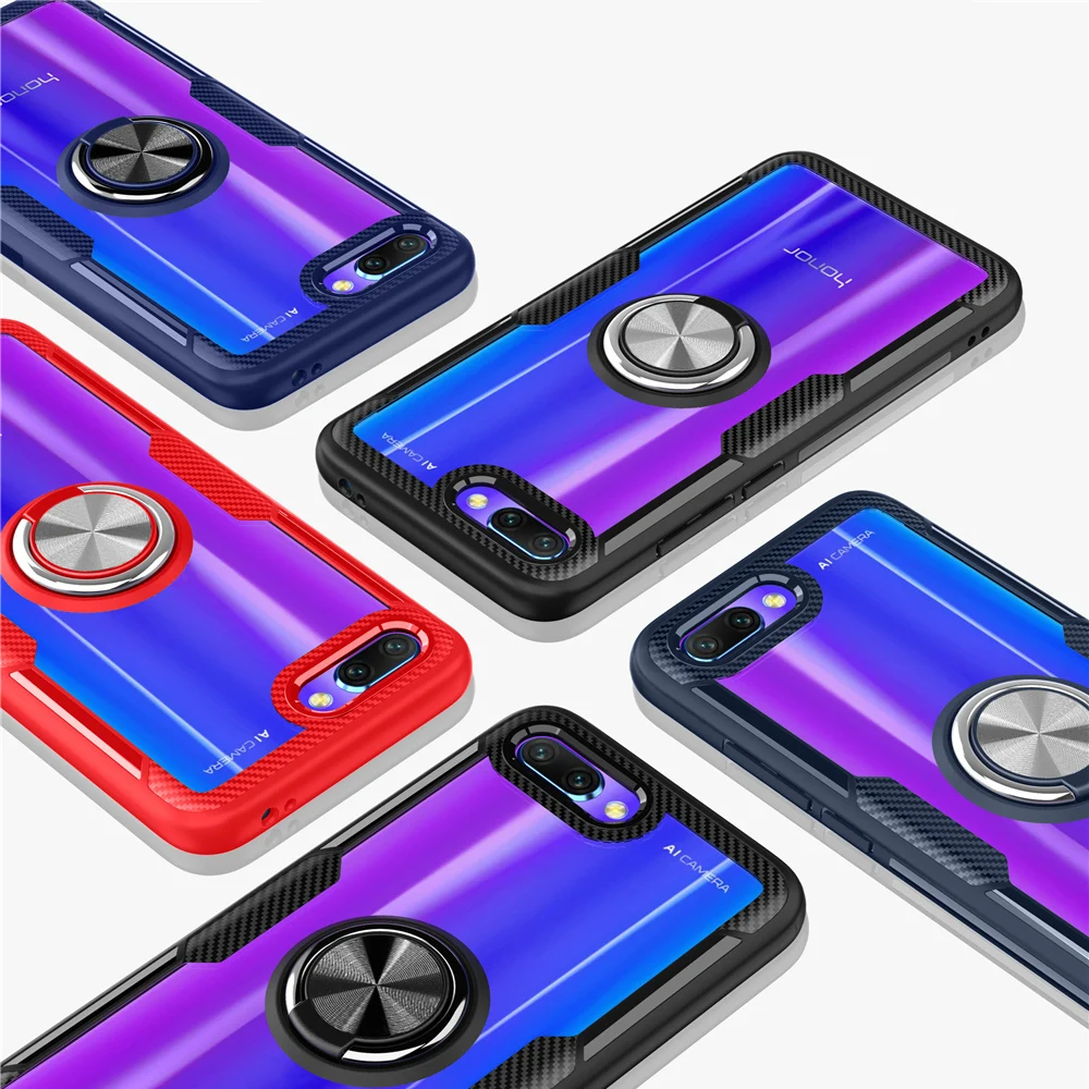Роскошный прозрачный Автомобильный держатель для телефона чехол s huawei Honor 10