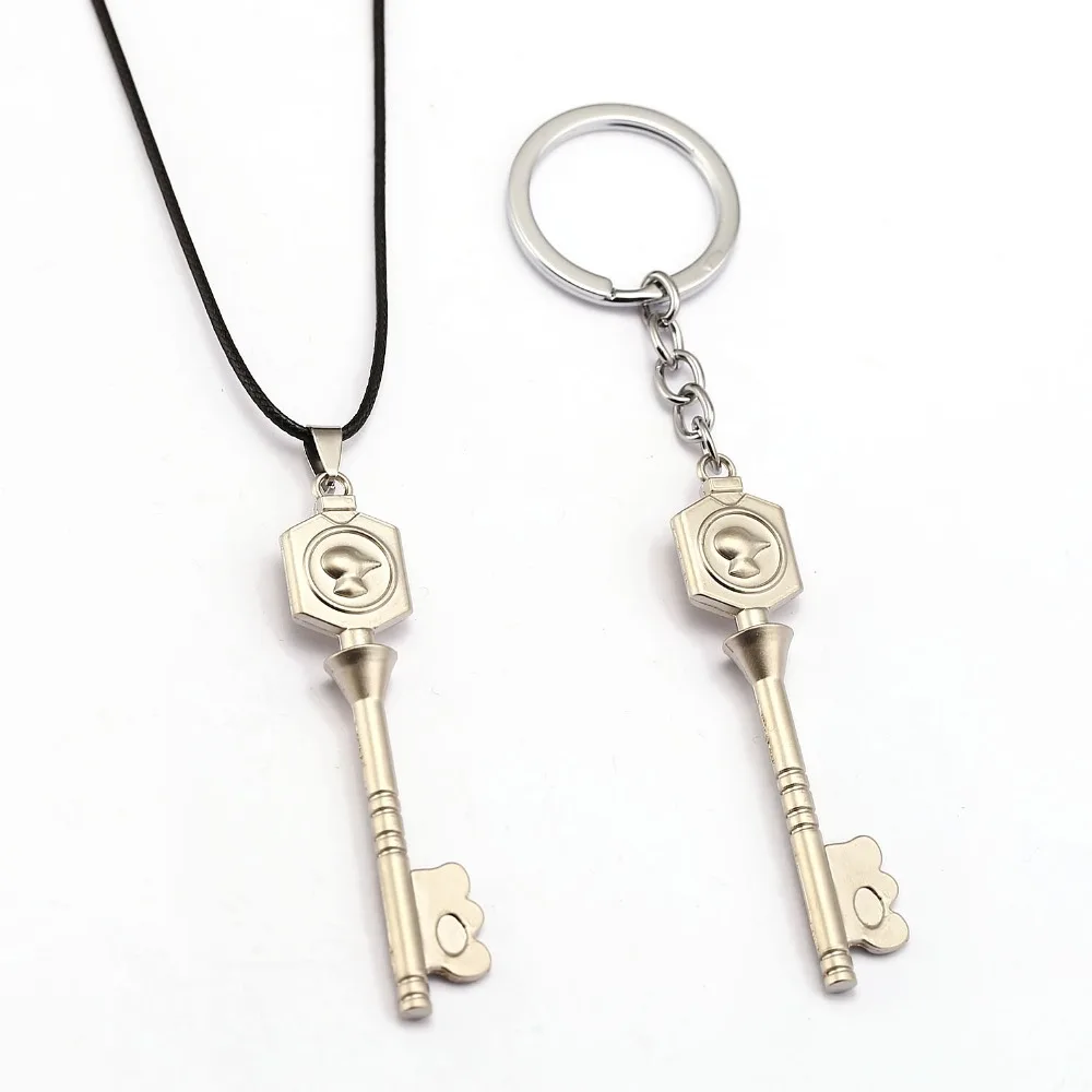 Модное ожерелье с кулоном Волшебный хвост Люси харфилия Звезда Ключ веревка