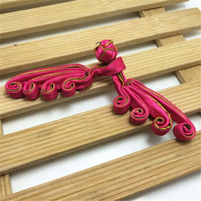 DoreenBeads/1 пара китайское вечернее платье на пуговицах Cheongsam Tang кнопки костюма