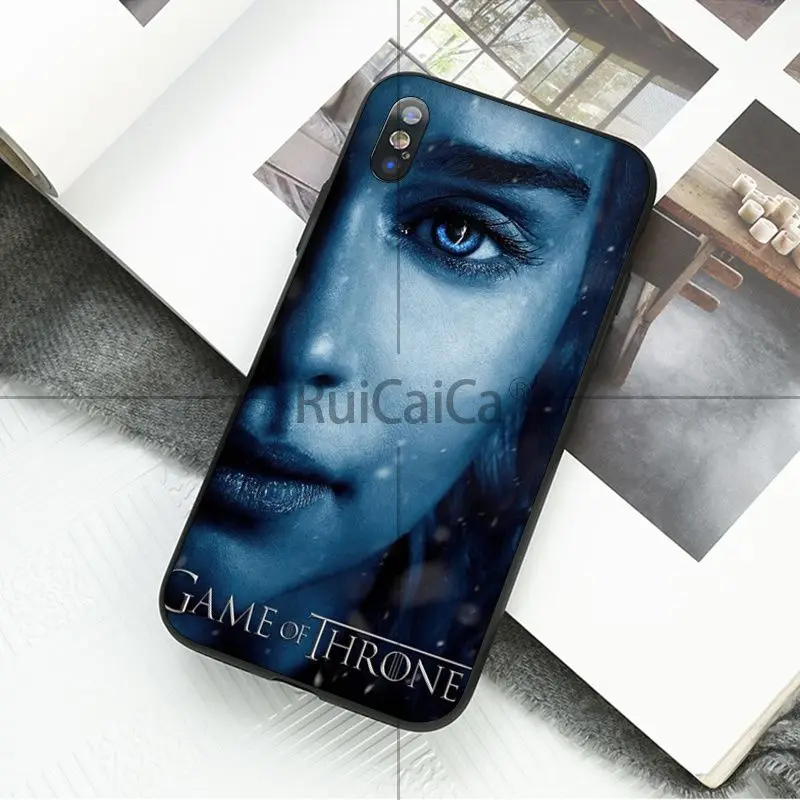 Ruicaica Мягкий силиконовый чехол из ТПУ для телефона Apple iPhone 8 7 6 6S Plus X XS MAX 5 5S SE XR |