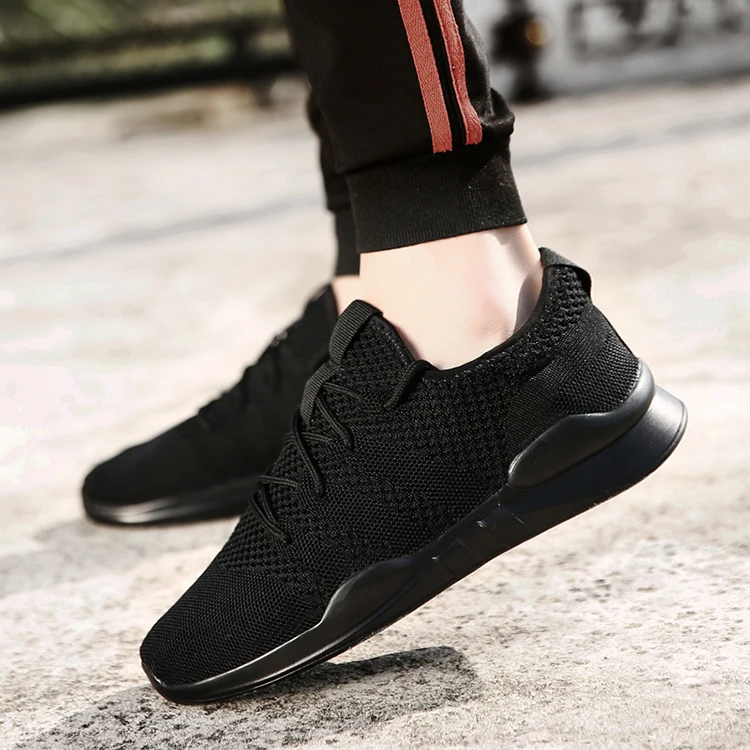 Мужские кроссовки; zapatillas hombre; Ультралегкая спортивная обувь; уличная Мужская обувь для бега; летние мужские кроссовки из сетчатого материала