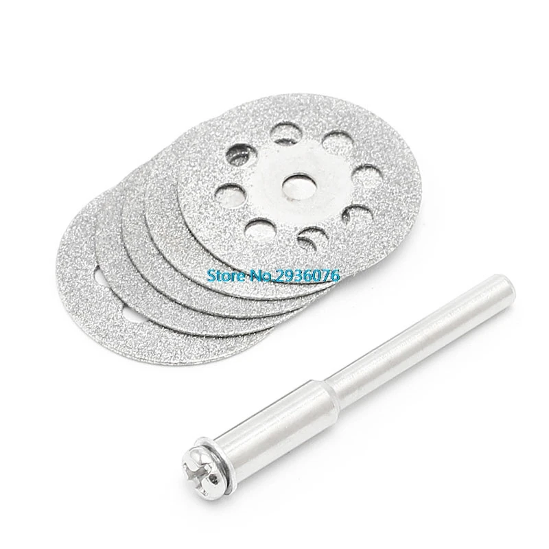 30mm 5 шт. алмазный режущий диск шлифовальная колесная дрель дисковая пила Деревянный инструмент Прямая поставка поддержка - Наружный диаметр: 30mm