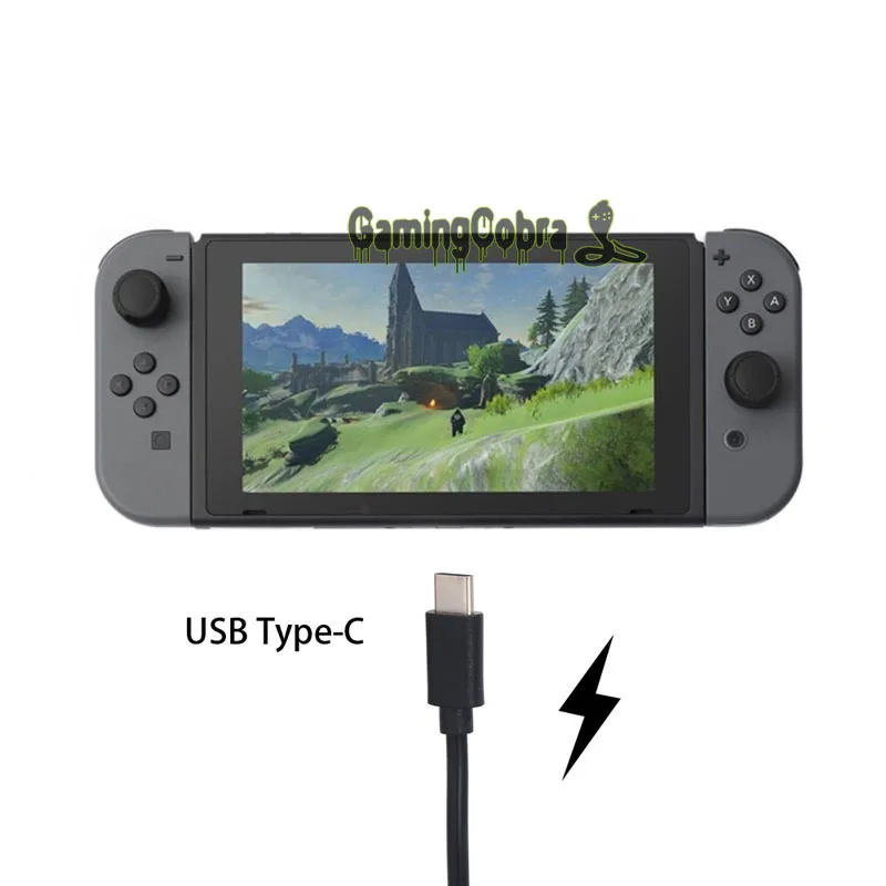 1 8 м 6 ноги USB type-C кабель для быстрой зарядки консоли nintendo Switch | Электроника