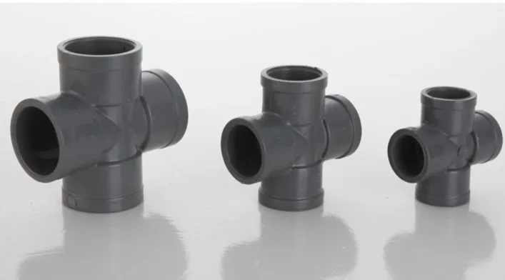 

10pcs/lot Inner diameter:20mm(DN15) PVC water pipe fittings four-way connector