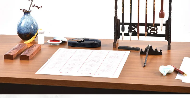 Кисть для каллиграфии, китайская Ручка-кисть для каллиграфии, Tinta, китайская чернильная каменная чернильная палочка, Caligrafia Inkpad, Seal the Scholar's Four Jewels