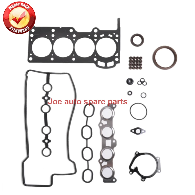 Комплект полных прокладок двигателя 2SZ-FE для Toyota Yaris/Vitz Belta Ractis Daihatsu YRV (модификация) 1.3L 04111-0j110.