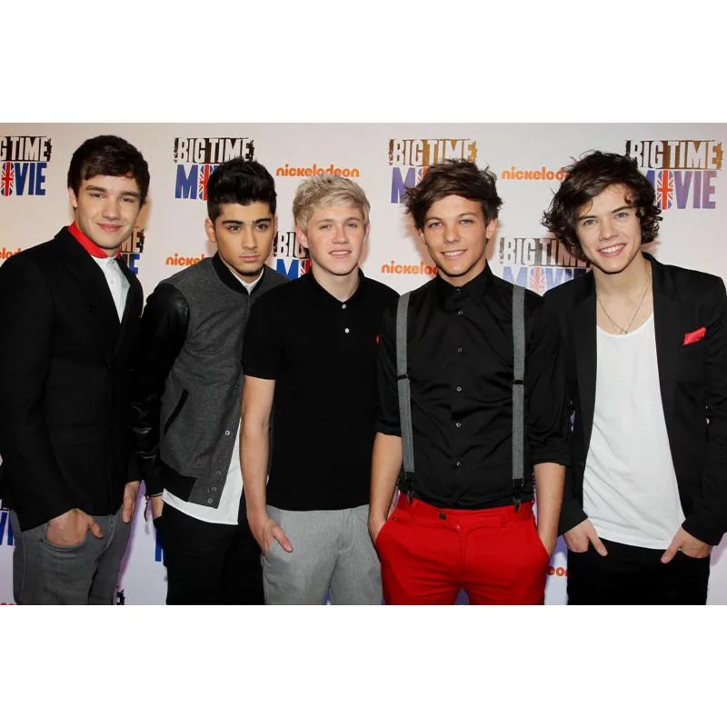 One Direction холст ткань тканевый плакат пользовательские граффити Печать на холсте