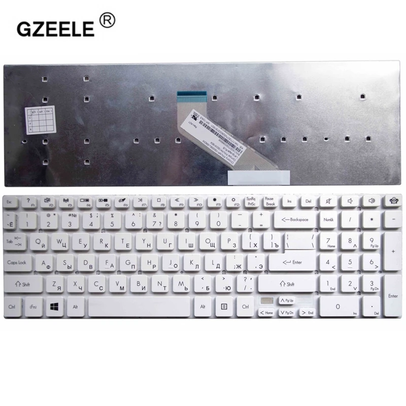 Новая русская клавиатура для Acer Aspire ES1 531 731 черная RU Клавиатура