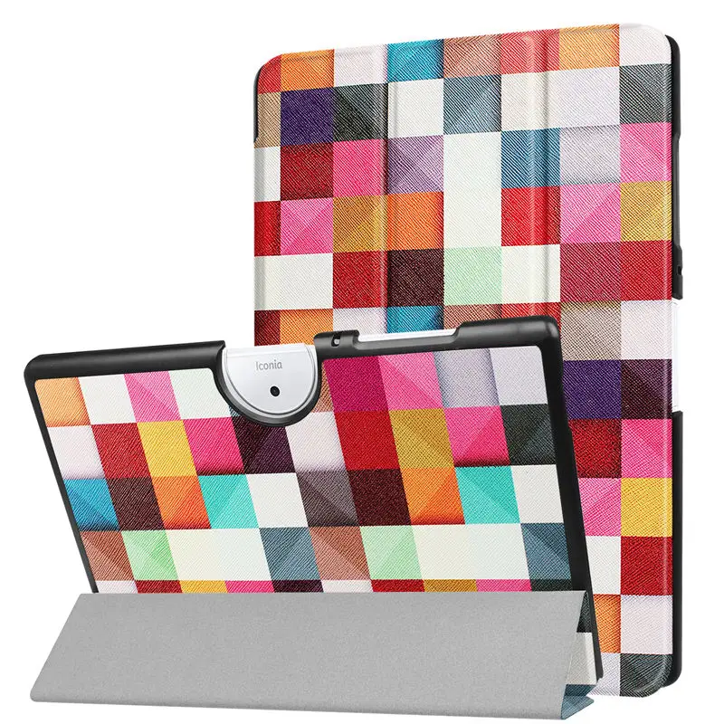 Чехол для Acer Iconia One 10 b3-a40 Тонкий Стенд Smart Cover для Acer Iconia One 10 B3 A40 10.1 дюймов принципиально Планшеты из искусственной кожи В виде ракушки