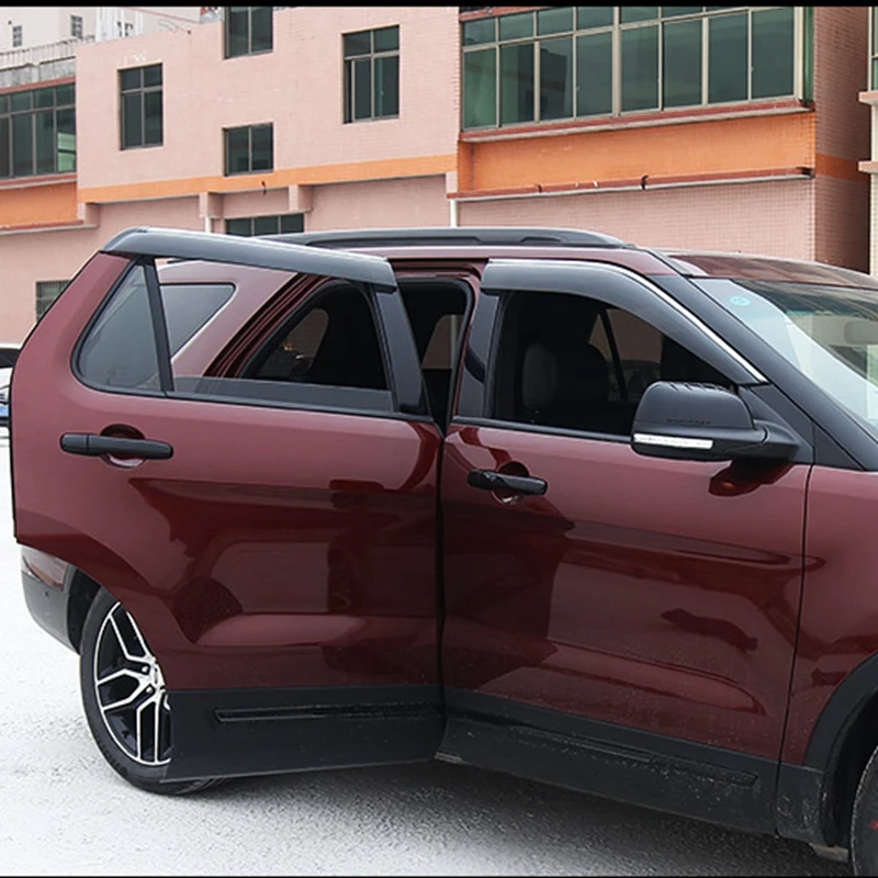 Защитный козырек от дождя и солнца для Ford Explorer Sport 2011 2017 защитные Козырьки из АБС