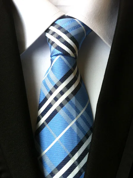 Мужской галстук для досуга и подгонки белый продавца|Мужские галстуки носовые