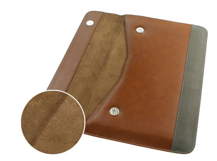 New Arrive Premium Quality Leather Sleeve Bag Case for MacBook Air 13&quot macbook Pro Retina hot sale | Компьютеры и офис