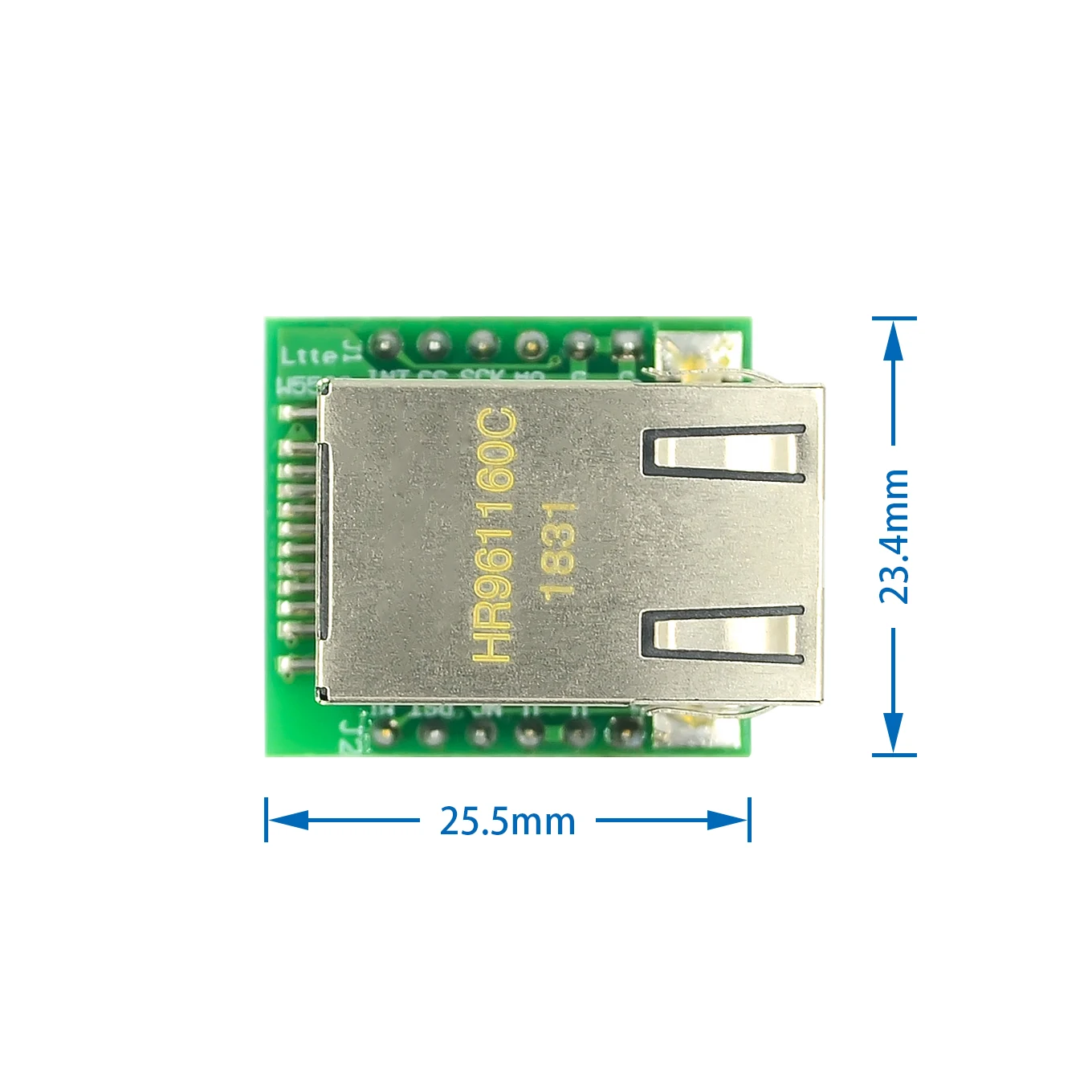 USR-ES1 W5500 чип SPI в LAN/Ethernet конвертер TCP/IP 51/STM32 микроконтроллер программы по W5100