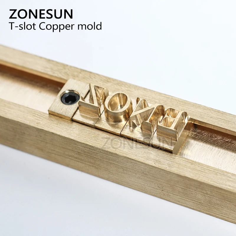 ZONESUN Алфавит цифры символ тиснение папка Костюм кожаное Ремесло Украшение