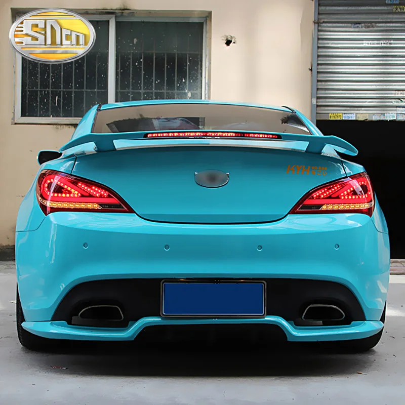 Автомобильный Стайлинг задние фары для Hyundai Rohens Coupe светодиодные Противотуманные