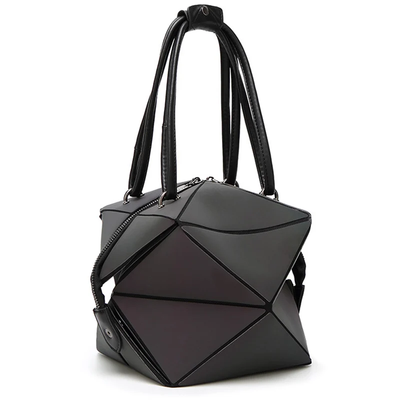 Прямая поставка женские светящиеся сумки сумка для женщин геометрические